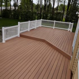 lovely tan deck